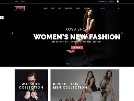 Xoos - Fashion HTML Template
