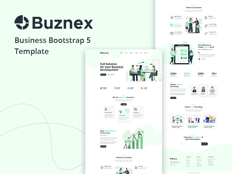 Buznex - Corporate Business Bootstrap5 Template - Bootstrap Templates